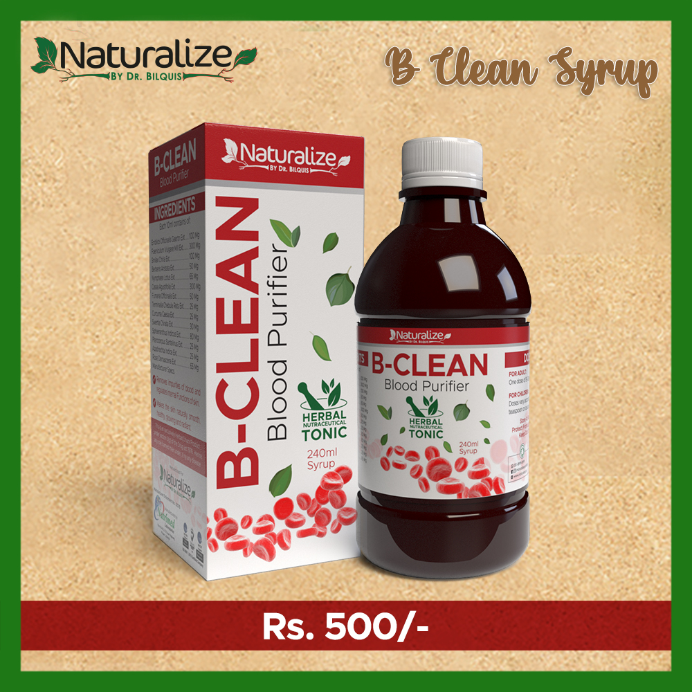 B-Clean Syrup – Naturalize by Dr. Bilquis