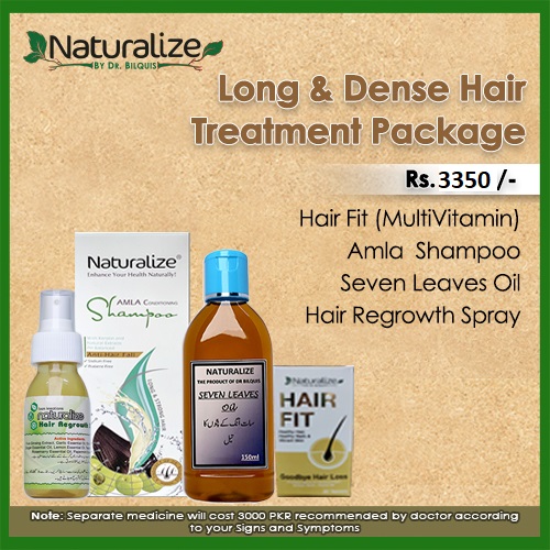 Long & Dense Treatment Package (for 15 days) – Naturalize by Dr. Bilquis Long & Dense Treatment Package (for 15 days) – Naturalize by Dr. Bilquis