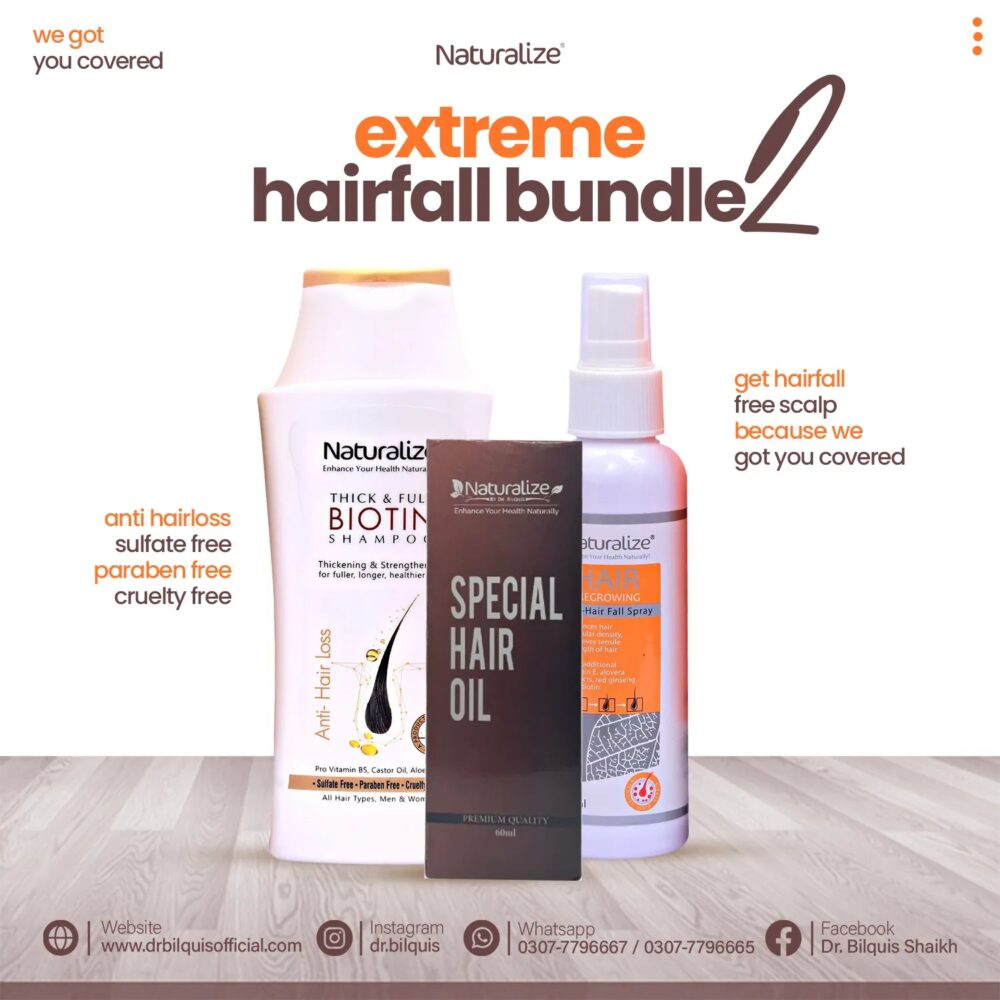 EXTREME HAIR FALL TREATMENT PACKAGE 2