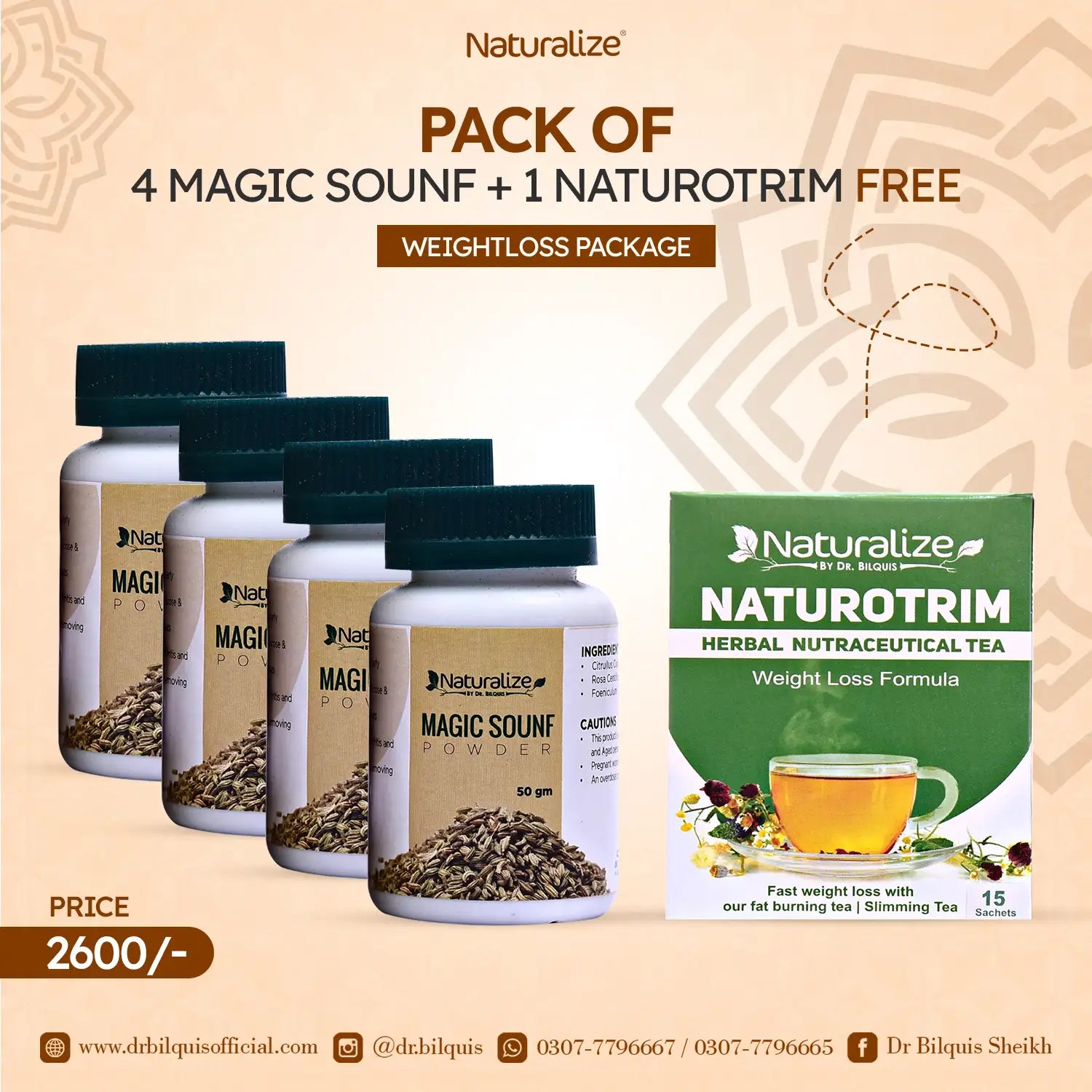 Pack of 4 Magoc Sounf