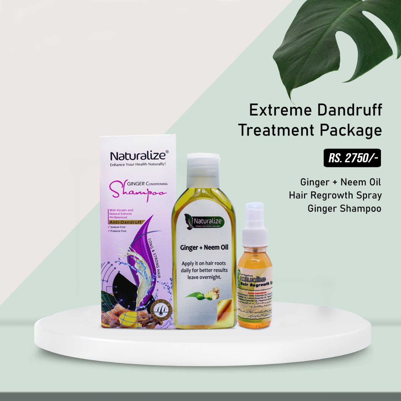 EXTREME DANDRUFF TREATMENT PACKAGE